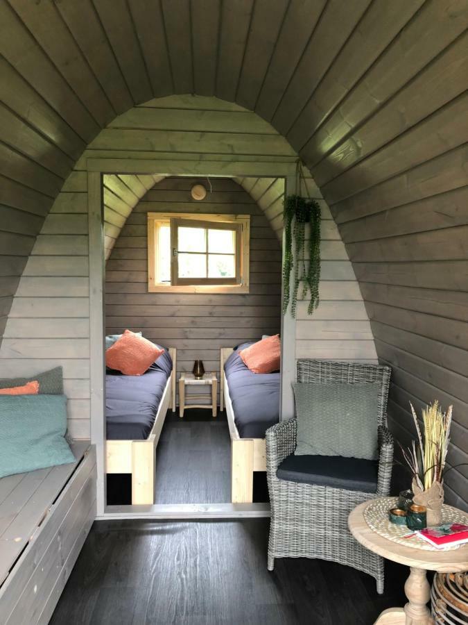 Trekkershut/Kampeerhut Hotel Hulst Bagian luar foto